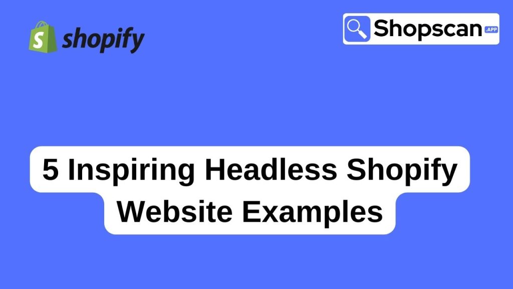 5 Inspiring Headless Shopify Website Examples