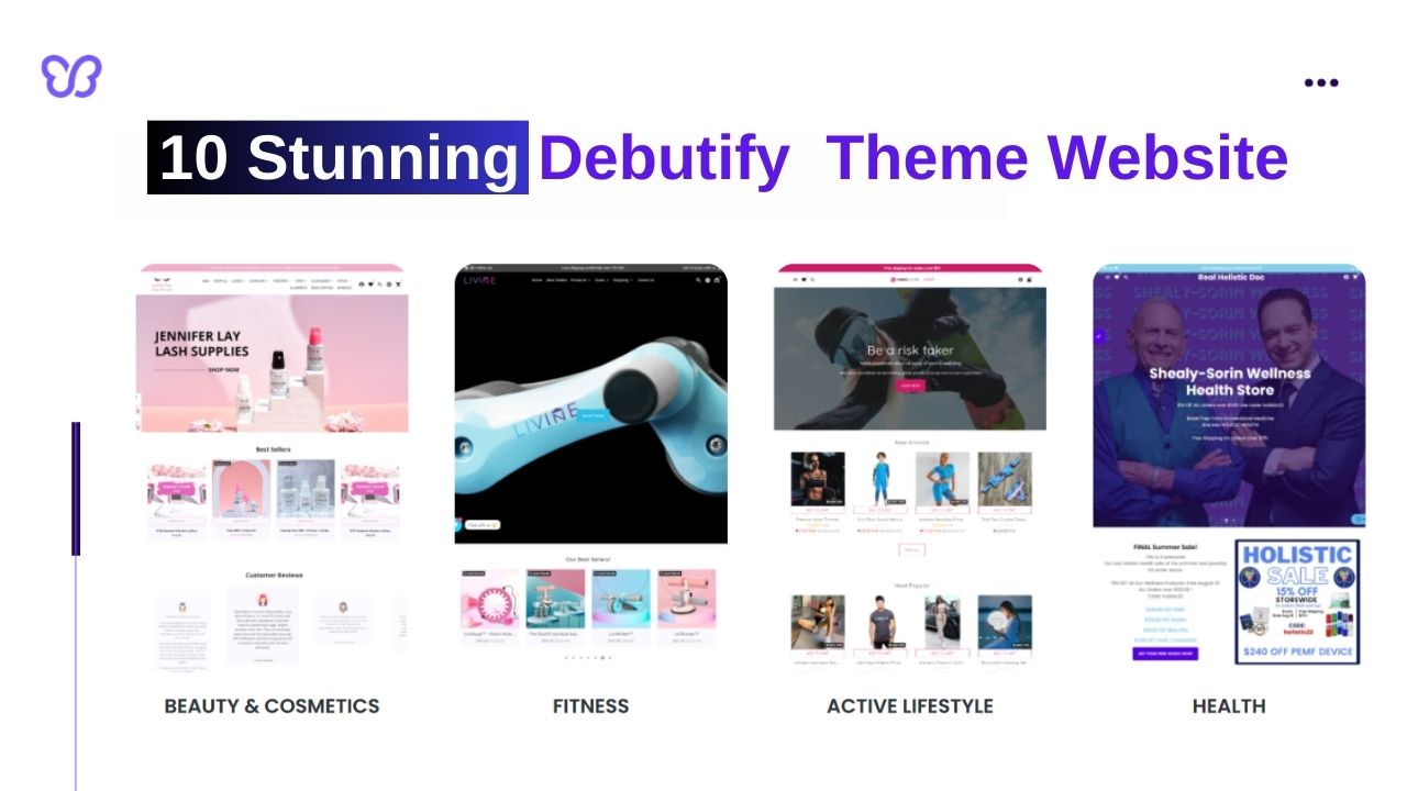 Top 10 Stunning Debutify Website Examples [2024]
