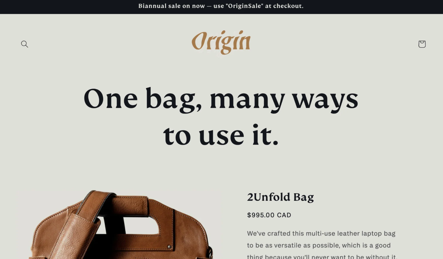 origin Theme